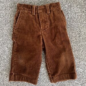 Ralph Lauren Baby Brown Corduroy Pants 12M Polo Classic Pants